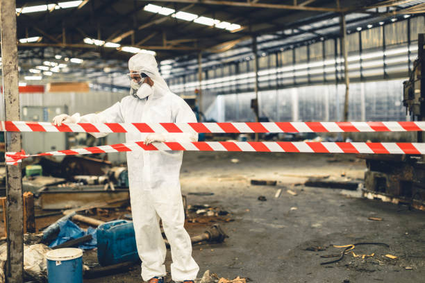 Professional Infectious Disease Decontamination technician working in Kimmswick, MO